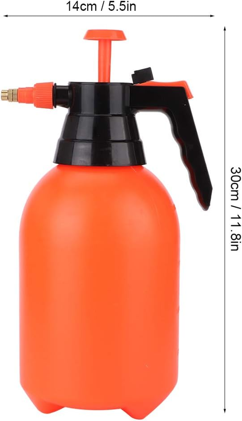 Adjustable Manual Pressure Garden Sprayer Bottle, 1-2L Watering Can for Plant Care and Outdoor Use image number 2