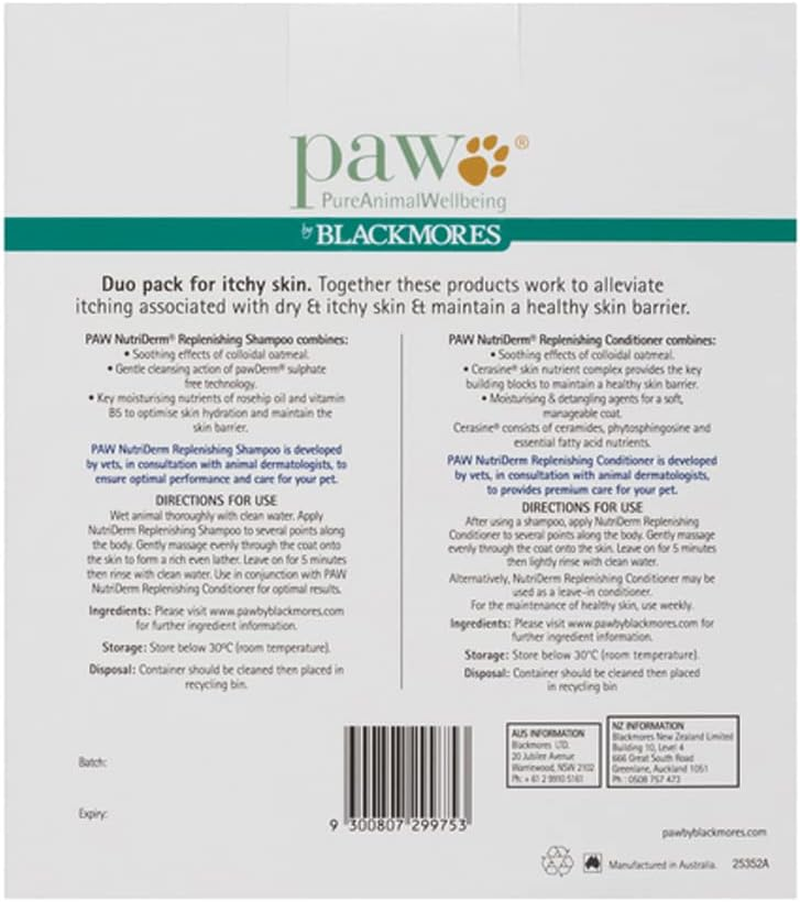 Blackmores Paw Nutriderm Duo Pack (Itchy Skin) image number 1