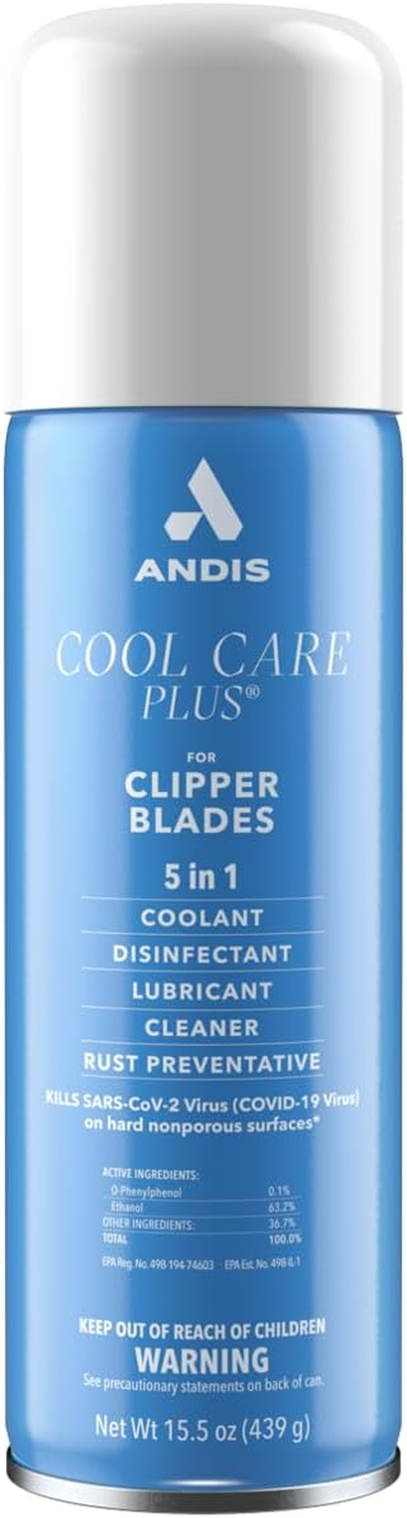 Andis 12750 Cool Care Plus, 15.5 Oz image number 1