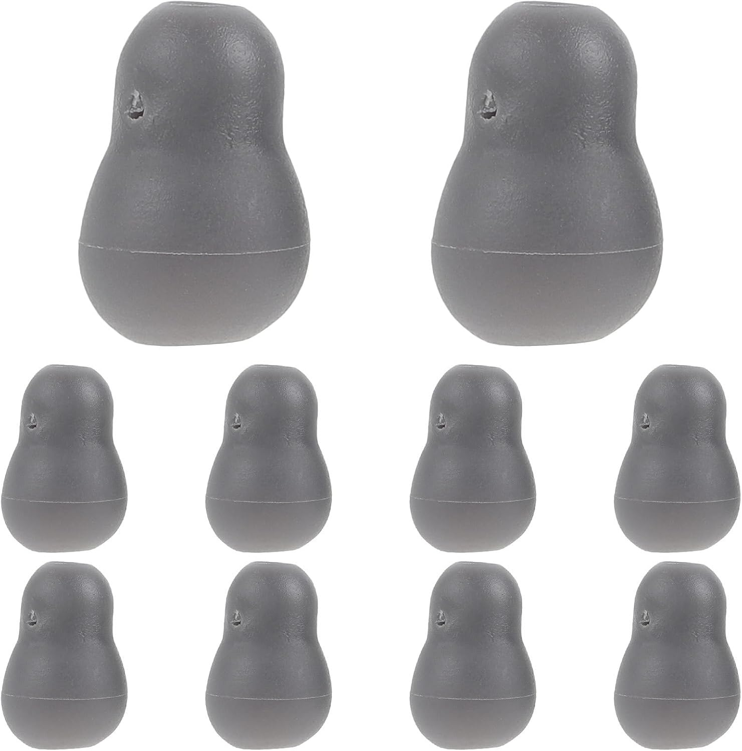 SOLUSTRE 10Pcs Ear Tips for Stethoscope Ear Tips Accessories Stethoscope Earbuds Stethoscope Ear Buds Stethoscope Earplug Small Earplugs Earbuds for Stethoscope Supplies Universal Pvc image number 5