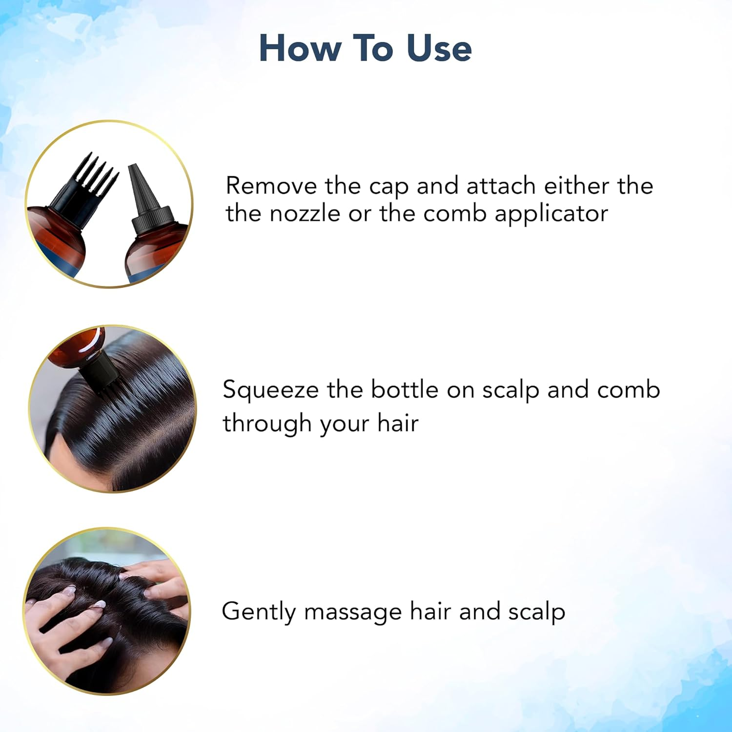 Botanic Hearth 100% Pure Rosemary Oil for Hair Growth Infused with Biotin (6.7 Fl Oz) | Hair Strengthening Treatment | Nourishing & Volumizing | with Jojoba Oil & Castor Oil | Non GMO Verified image number 3