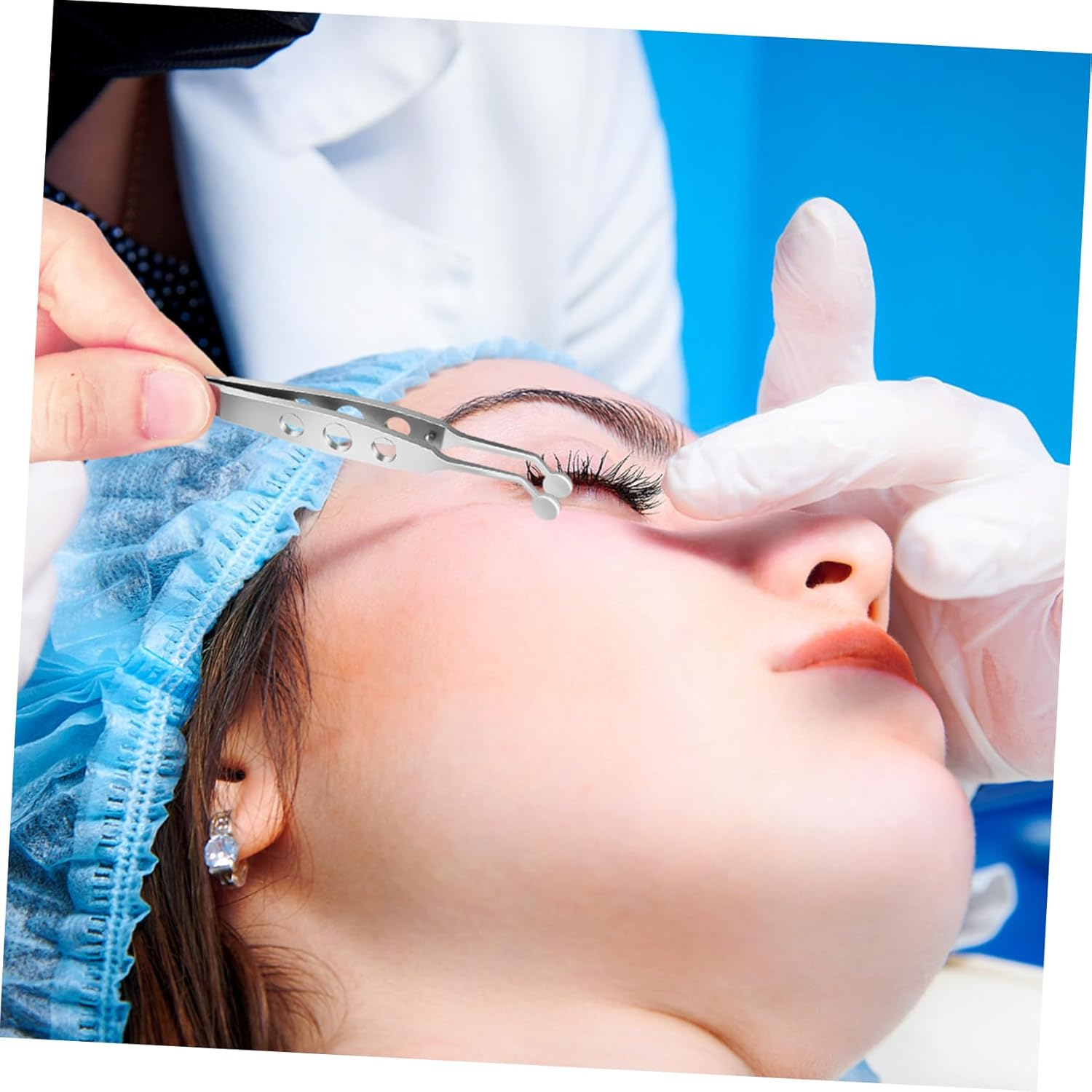 TOGEVAL Meibomian Eyelid Massage Tweezers Durable Tool for Unclogging Glands Reducing Swelling Eye Strain Therapeutic Eyelid Flip for Men Women image number 5