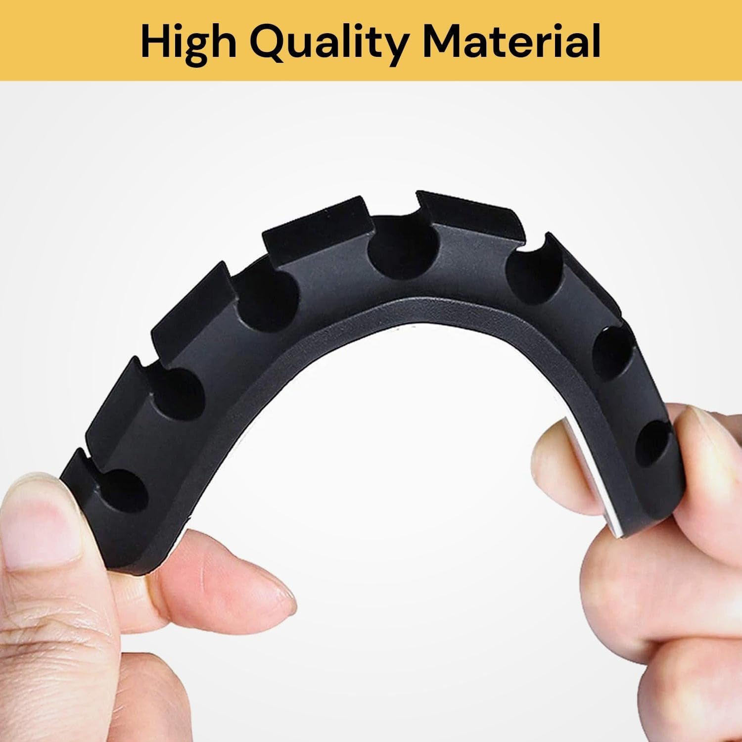 Spendeal 7 Slots Cable Clips Cord Management Organizer Silicone Adhesive Hooks, Wire Holder USB Power Charging Accessory Mouse PC Nightstand Desktop Wall Phone Workspace Office image number 3