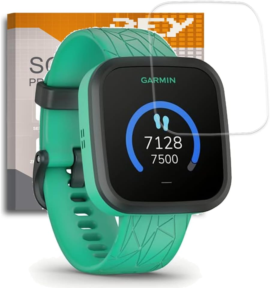 REY Pack of 6 Premium Quality Screen Protectors for Garmin Bounce image number 3