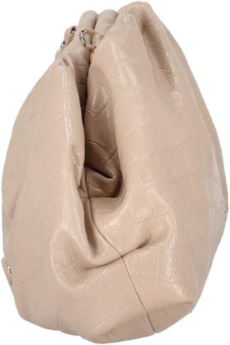 Ermanno Firenze Unisex Adulto Veronica Cocco Pouch, Cream image number 2