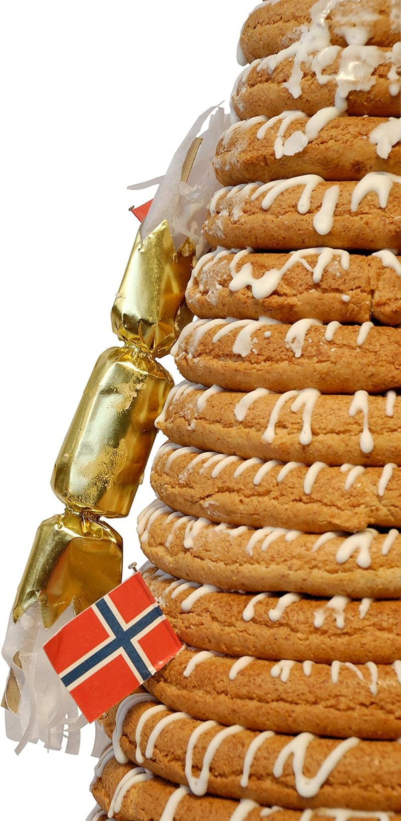 Fox Run Non-Stick Kransekake Mold, 1.75 X 8.75 X 8.75 Inches, Black image number 6