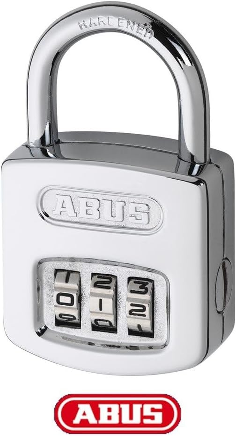 ABUS 35013 Combination Padlock 160/40 Mm Silver