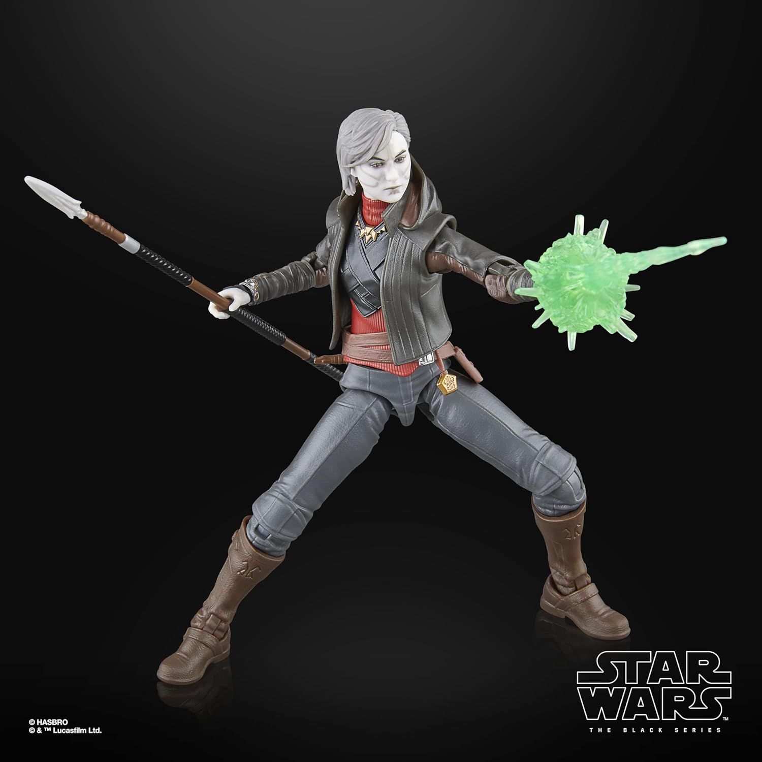 Star Wars the Black Series Nightsister Merrin, Star Wars Jedi: Survivor Premium Collectible 6 Inch Action Figure image number 2