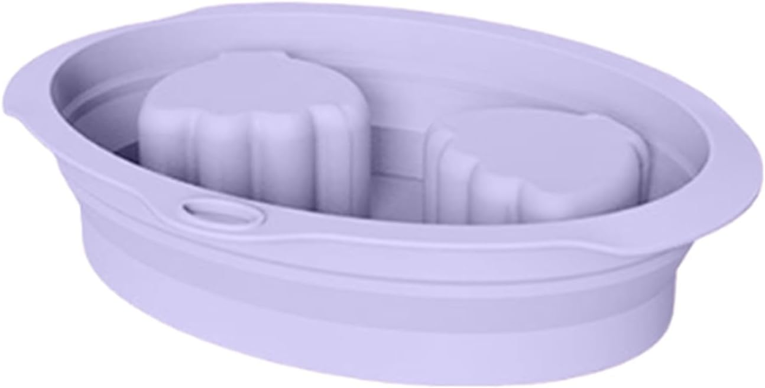 Yulokdwi Nail Bowl for Soaking | Silicone Manicure Soak off Hand Dish,Professional-Grade Soaker Container, Hand Bath Tray Cleaning Tool for Home Salon Travel Care