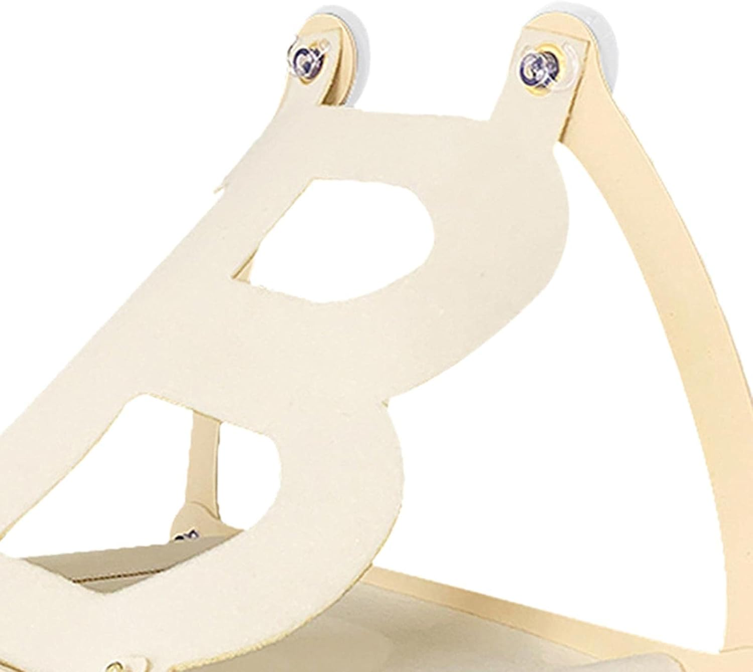 Cat Window Perch Lounge Mount Hammock Cat Hammock for Window Space Saving for Sun Bathing Cat Furniture Sunny Seat Cat Window Bed, Light Gray (Color : Beige) image number 5