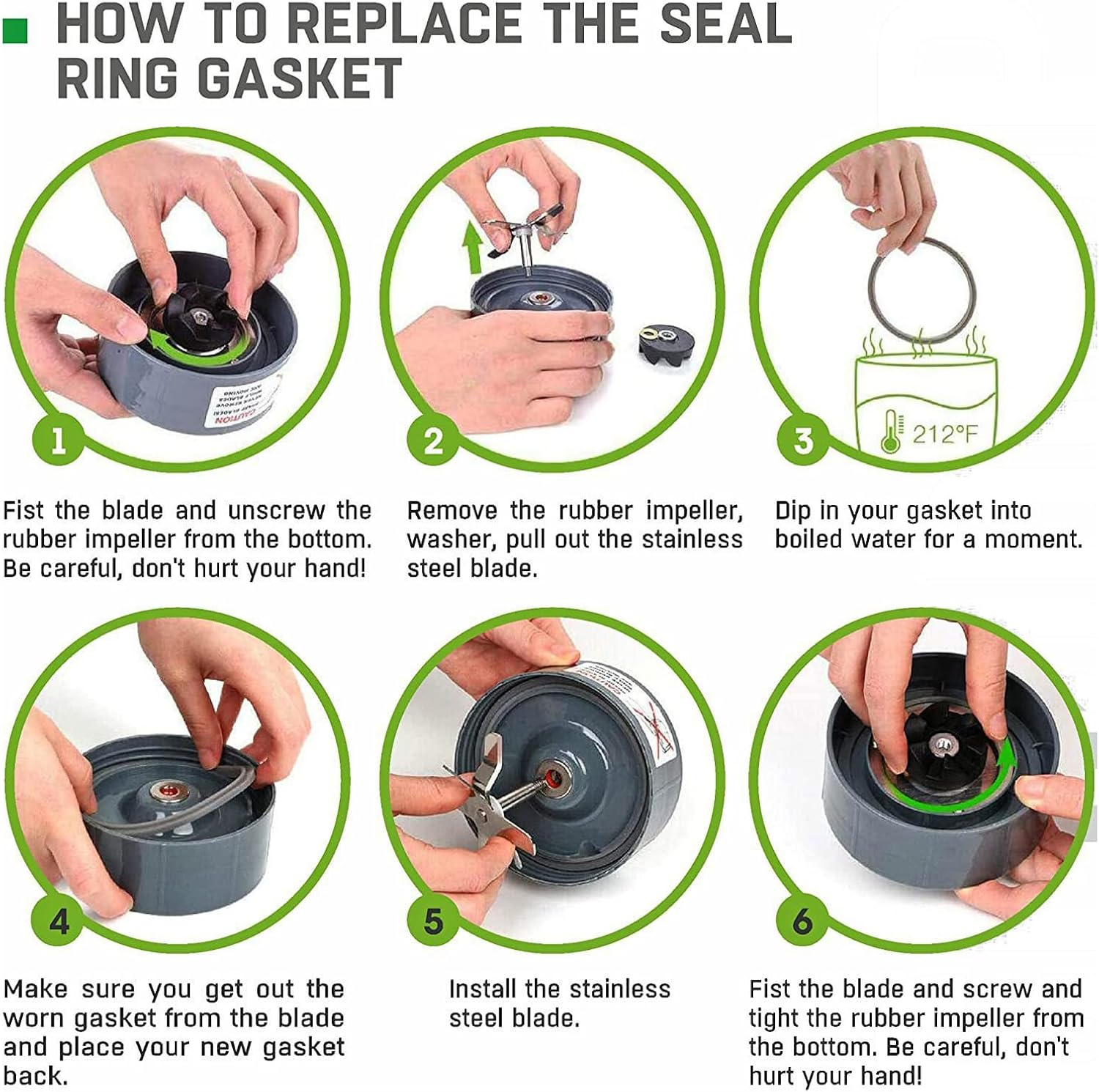 4Pack Silicone Ring，Blender Seal Gaskets,Blender Accessories Compatible with Nutribullet 600W & 900W Models image number 1