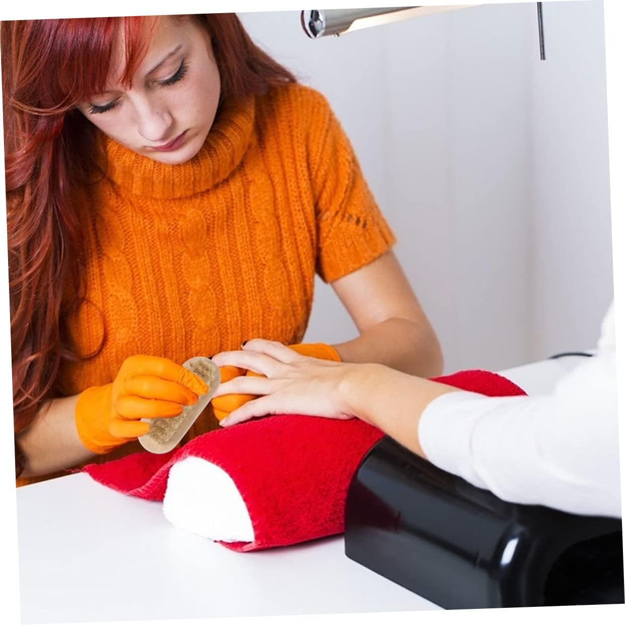 SOESFOUFU Wooden Nail Brush Set (4Pcs) Soft Bristles for Fingernail and Toe Cleaning for Home Grooming and Personal Care