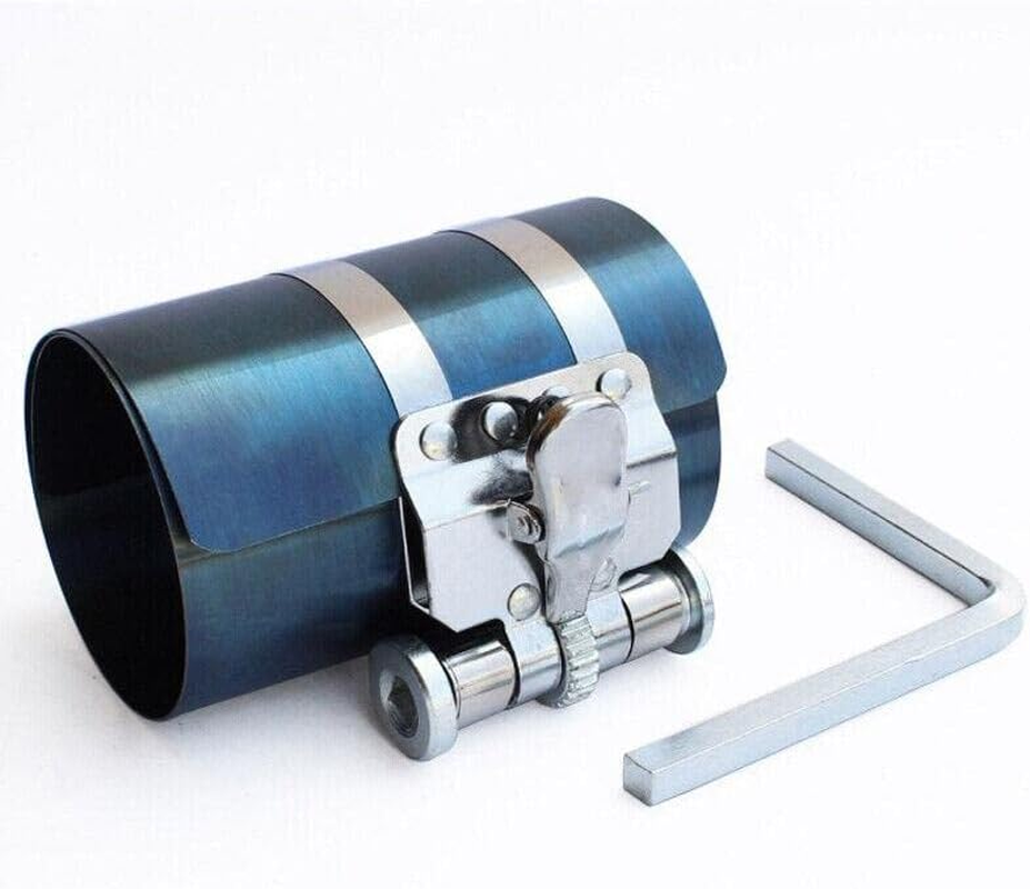 AIMALL Piston Ring Compressor 53-175MM Ratchet Car Auto Engine Installer Pliers Set, Carbon Steel Engine Installer Pliers for Auto Car Repair, Durable 3-Piece Kit image number 5