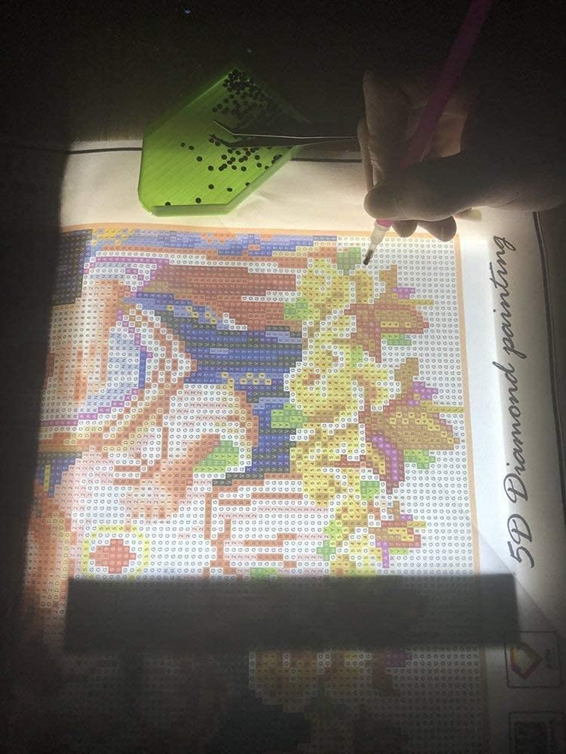 A4 Ultra-Thin Portable LED Light Box Tracer USB Power LED Artcraft Tracing Light Pad Light Box for Artists,Drawing, Sketching, Animation