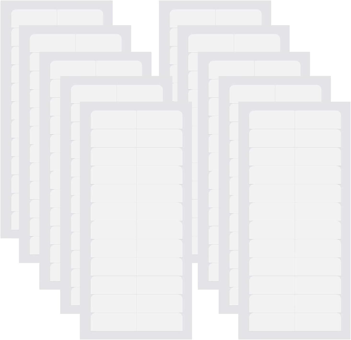 120PCS Double Sided Hair Extension Tape, Tabs for Replacement Wigs Supplies, Waterproof Strips for Toupee/Lace Wigs Film Adhesive No Shine Bonding