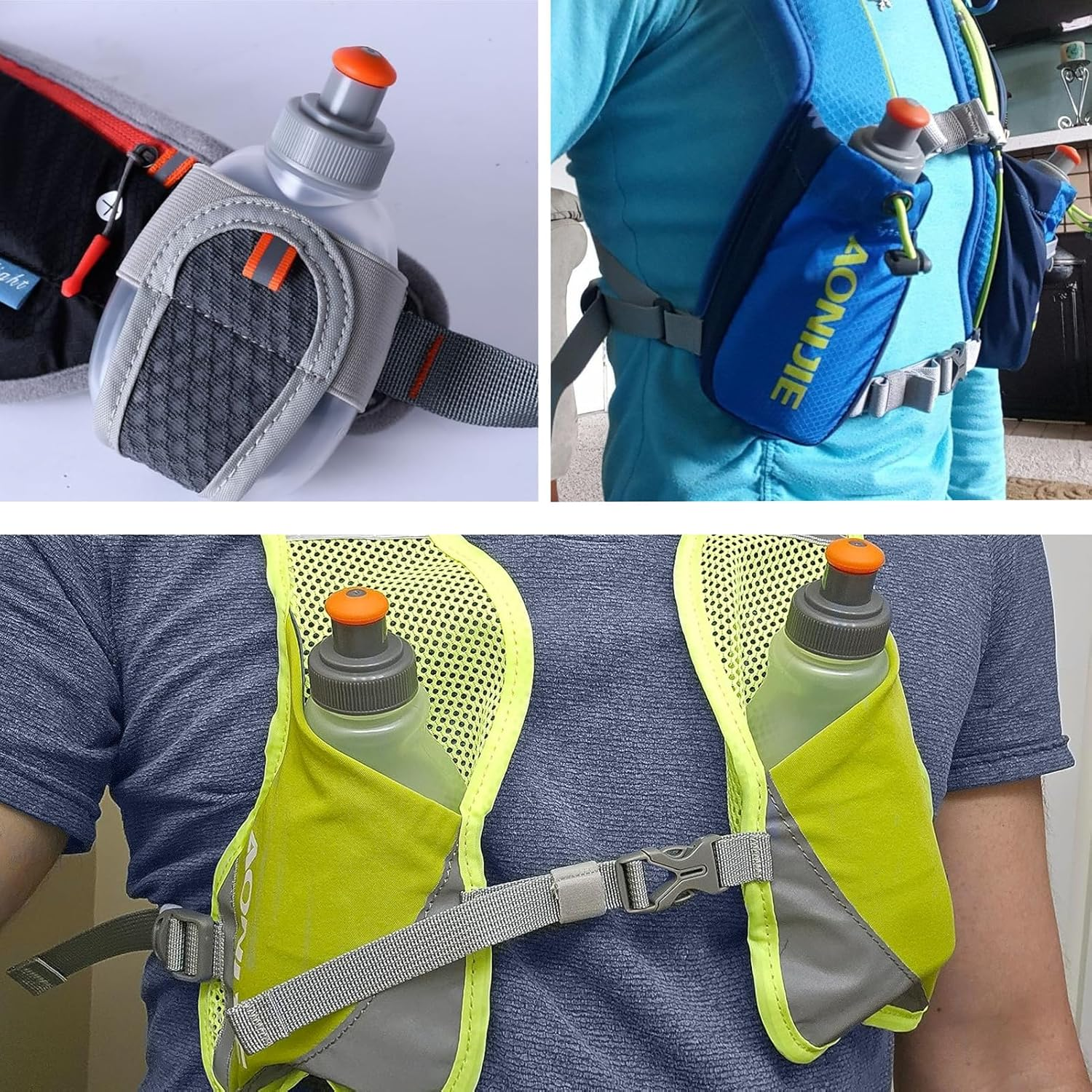 Azarxis Hydration Running Vest Backpack Pack 5.5L for Women and Men Jogging Trail Race Marathon Cycling Hiking