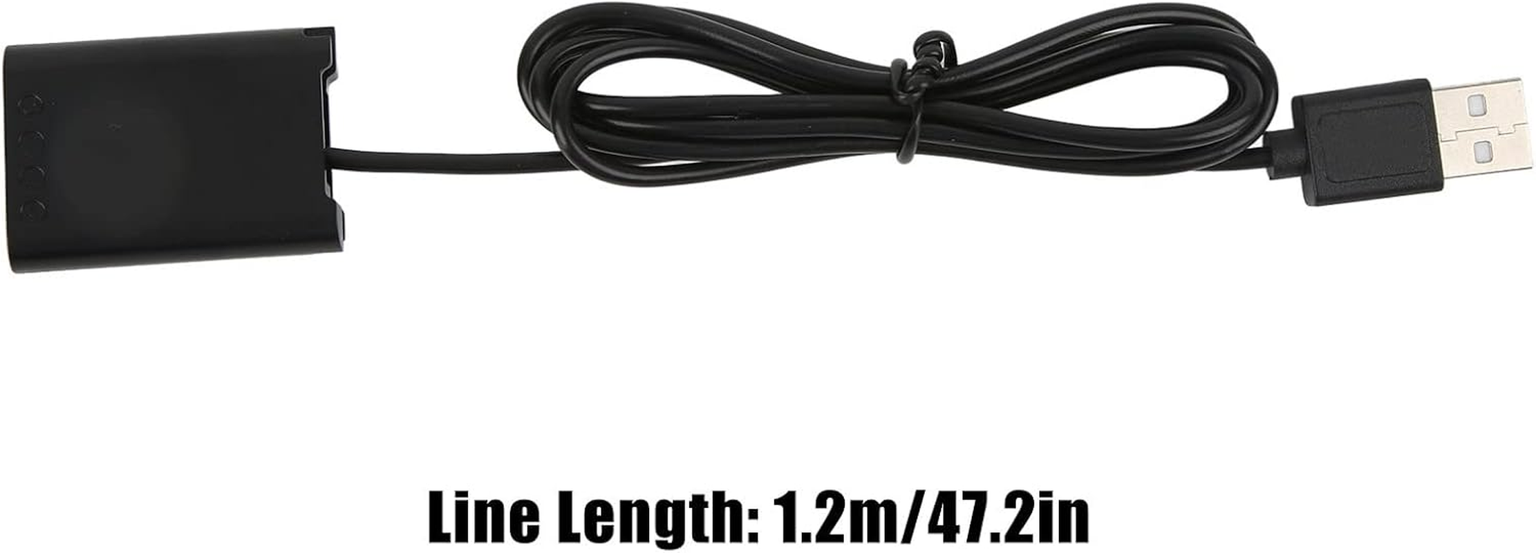 Camera Dummy Battery Power Adapter for ZV 1, DSC RX1, RX1R, RX100 II III IV V VI VII,M2 M3 M4 M5 M6, B M7, HX50 90 300,WX300 350 500 Digital Cameras image number 4