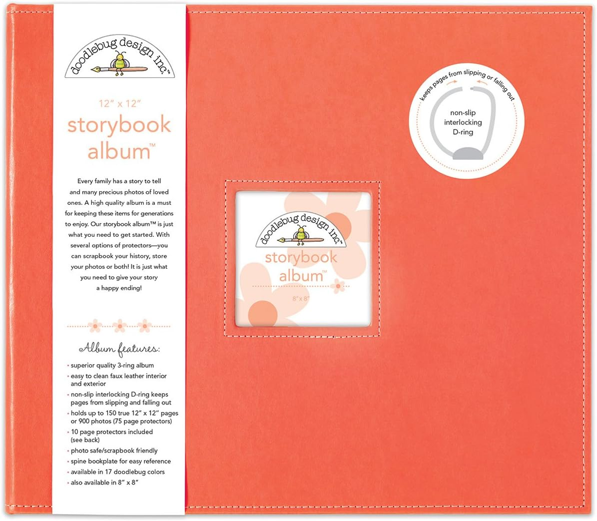 Doodlebug 5723 Storybook Album 12"X12"-Lilac