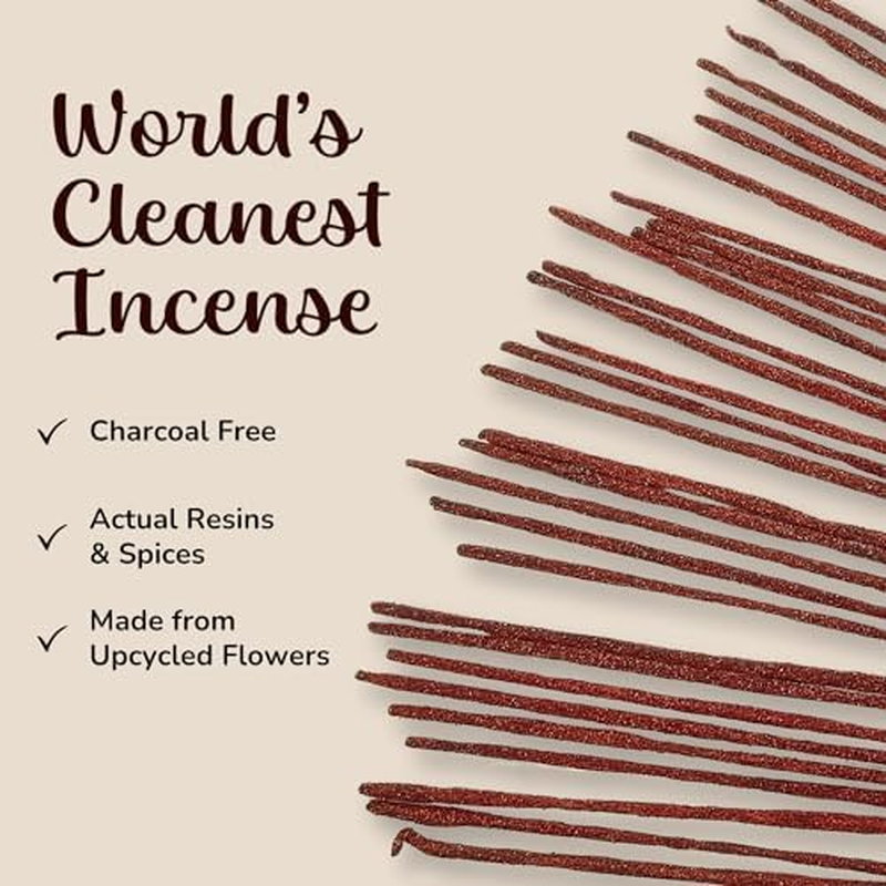 Potent Dragons Blood Incense Sticks - (40+Sticks 9 Inch) Thick Natural Resin Incense Clean Charcoal Free | Sweet Spicy & Ambery Smelling Protection Incense (Burn Time 45+ Mins)