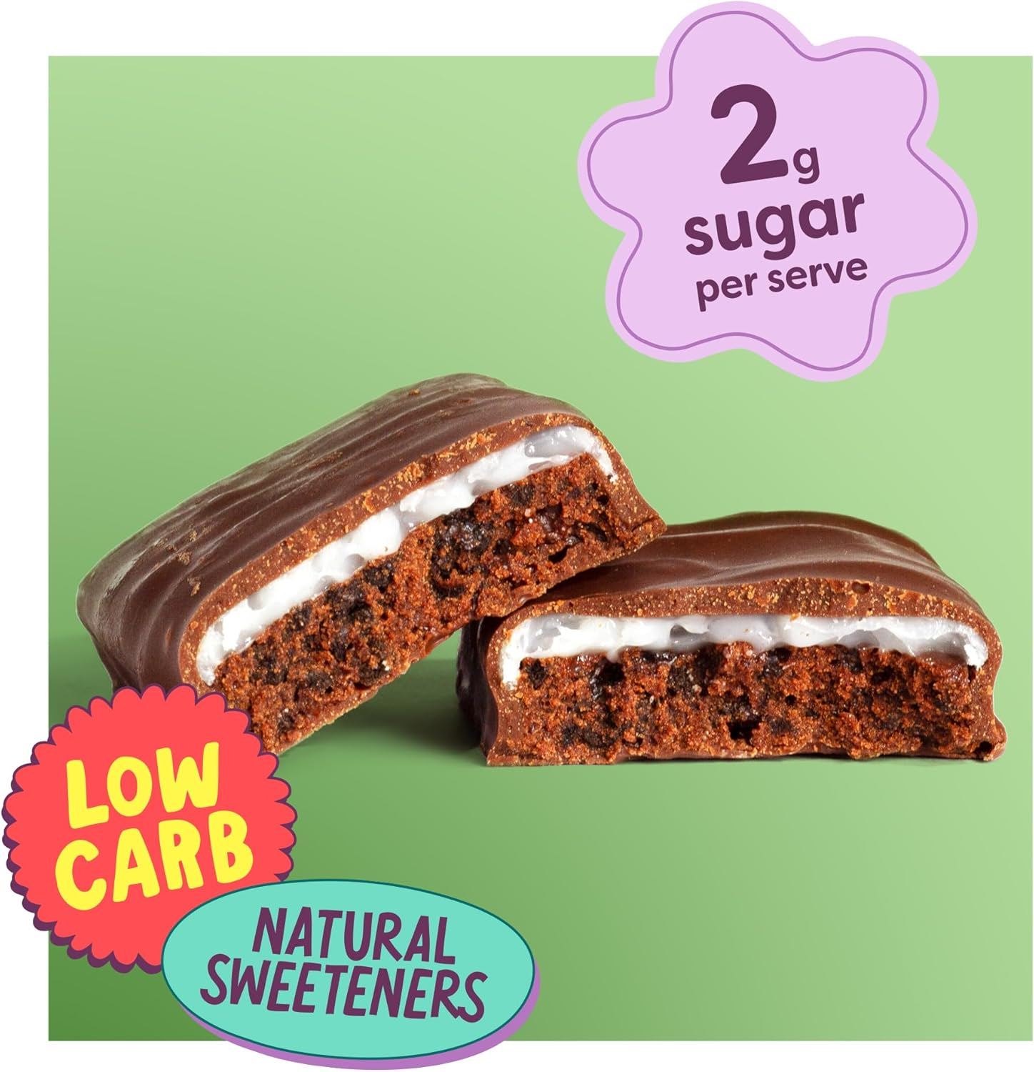 Noshu Low Carb Choc Mint Indulgence Bars &ndash; 5 Pack (150G)