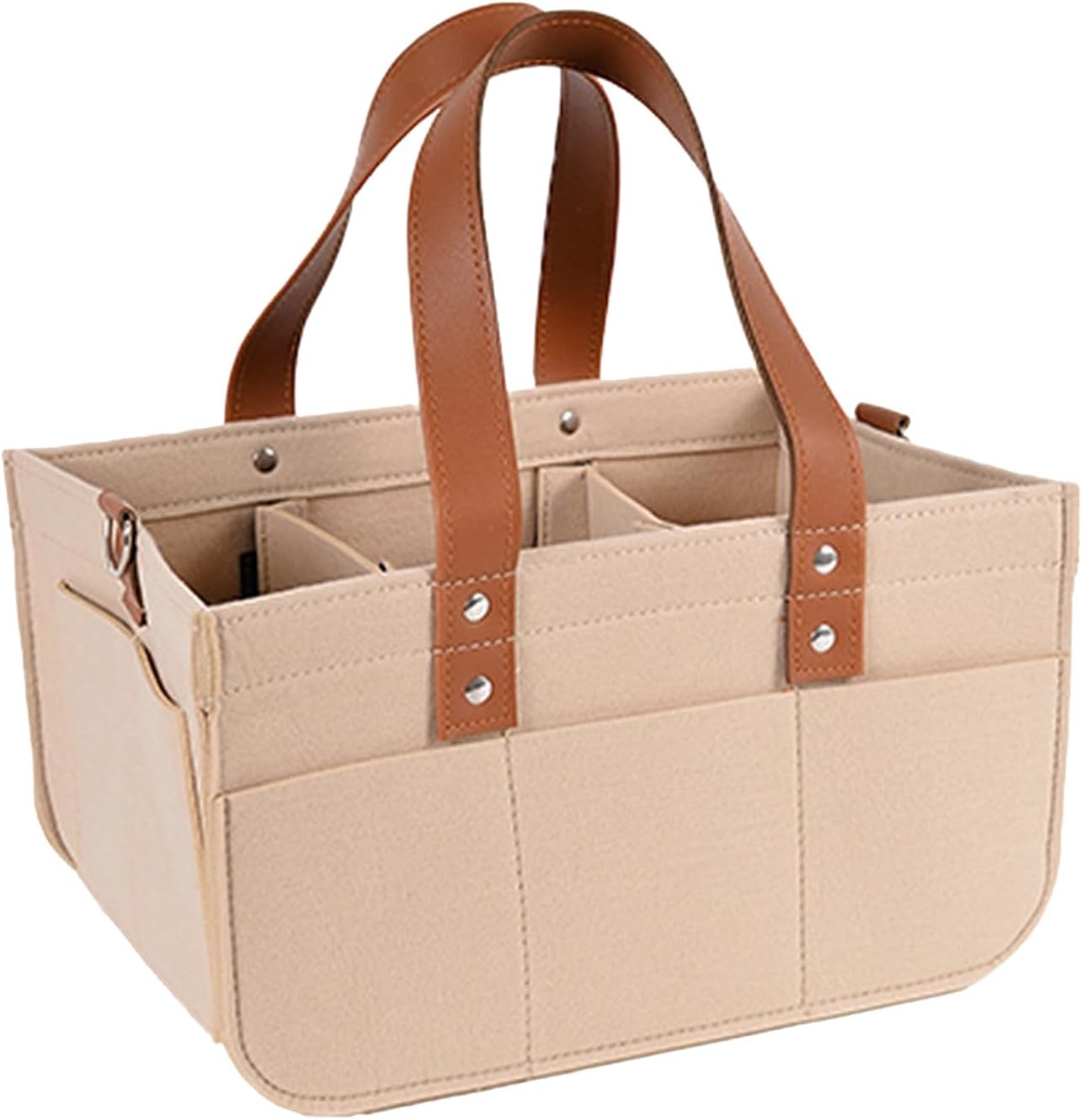 Diaper Storage Organizers - Baby Diaper Organizer Basket | Large Capacity Baby Storage Bag | Large Capacity Baby Storage Bag | Bag Organizer Basket image number 3