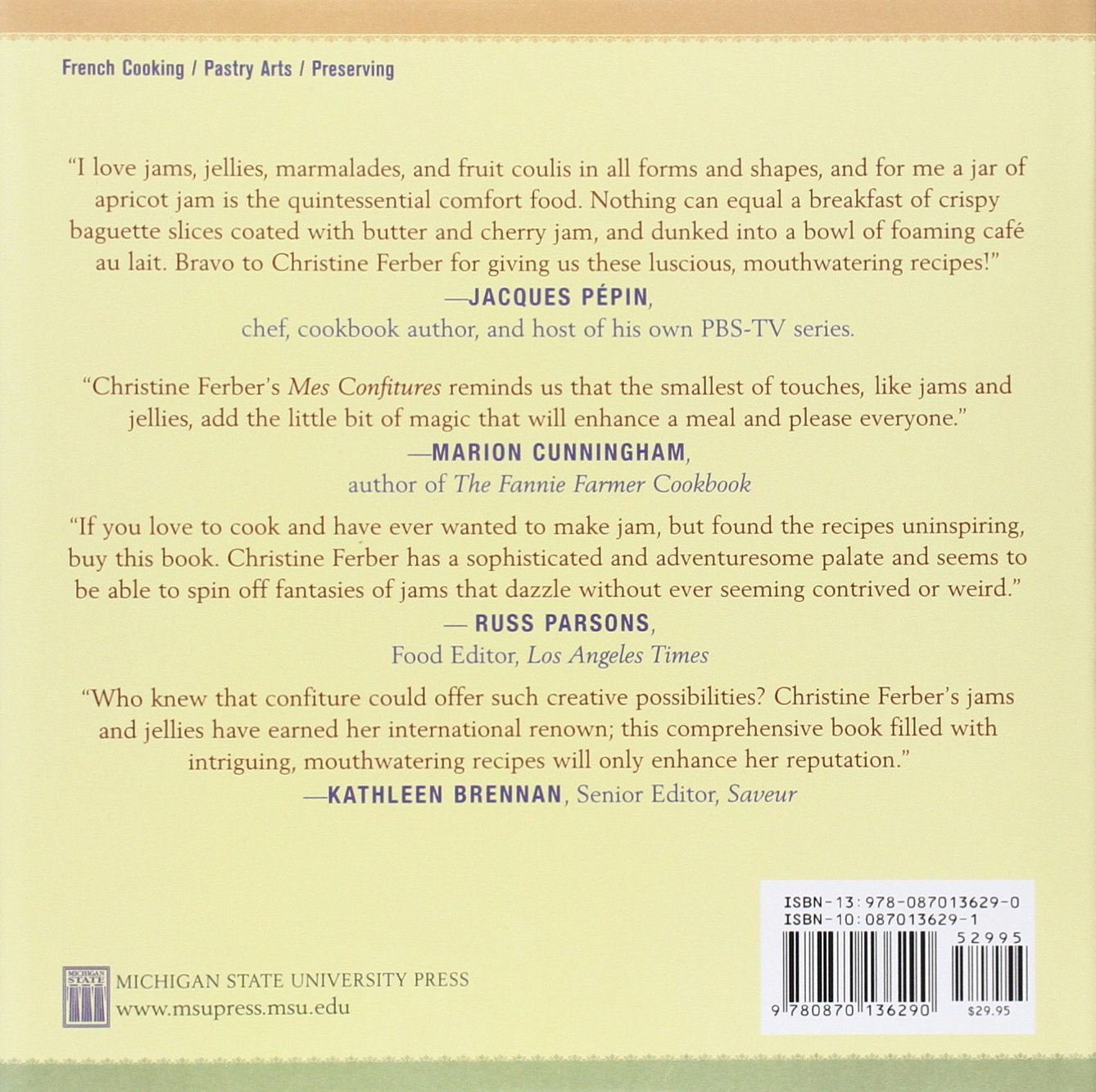 Mes Confitures: the Jams and Jellies of Christine Ferber image number 1