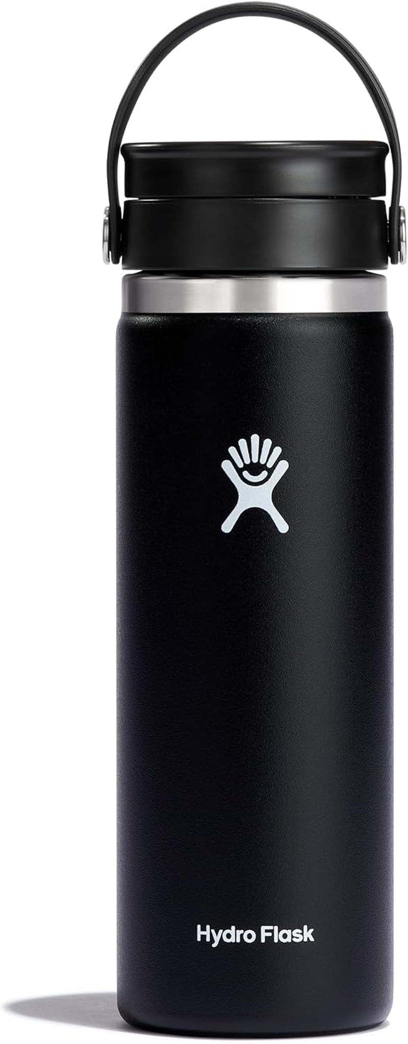 Hydro Flask 12 Oz Wide Mouth Bottle with Flex Sip Lid White image number 2