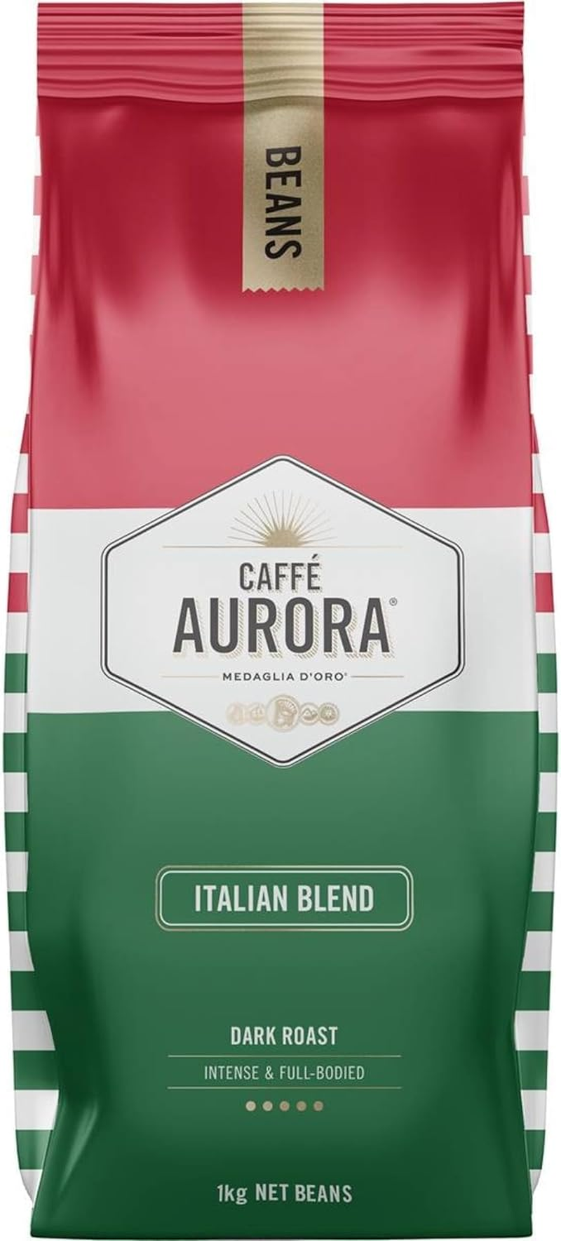 Aurora Italian Blend Coffee Beans 1Kg