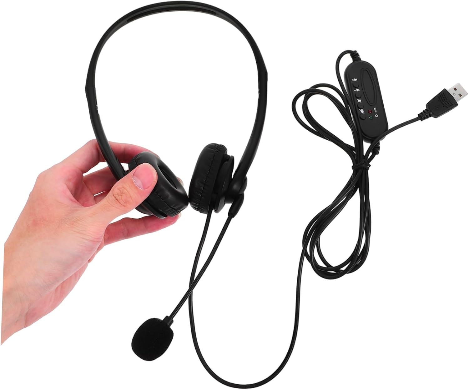 Operitacx Noise Canceling Headphones for Comfortable Listening Featuring Noise Reduction Technology Built Microphone for Webinars and Focused Work Sessions image number 2