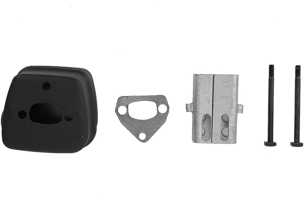 Haofy Chainsaw Exhaust Muffler Kit with Gasket Screw for 36 41 136 137 141 142 Suitable for Replacement Easy Installation Durable Metal Construction Complete Kit Included image number 2