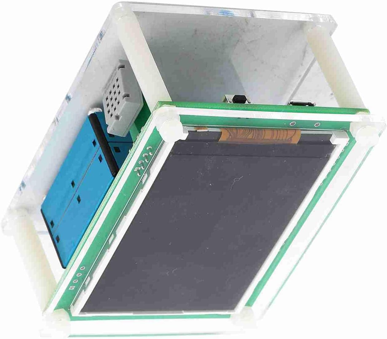 Jectse 2.8'' Air Quality Detector，Multifunctional Digital Car PM2.5 Air Quality Detector Monitor Home Monitor for Home，Office，Car and Outdoors image number 4