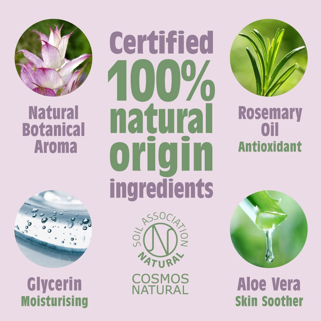 Salt of the Earth - Refillable Natural Deodorant Roll on - Clary Sage & Mint - Effective Long Lasting Protection, 100% Natural Ingredients, Eco Friendly & Vegan - Suitable for Women, Men & Kids - 75Ml