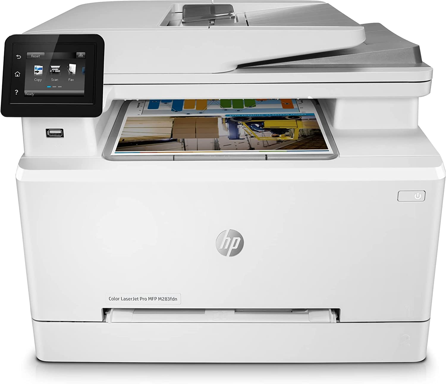 HP Color Laserjet Pro M282NW 3-In-1 MFP Laser Printer+Adf+Wi-Fi (P/N:7KW72A) - NES