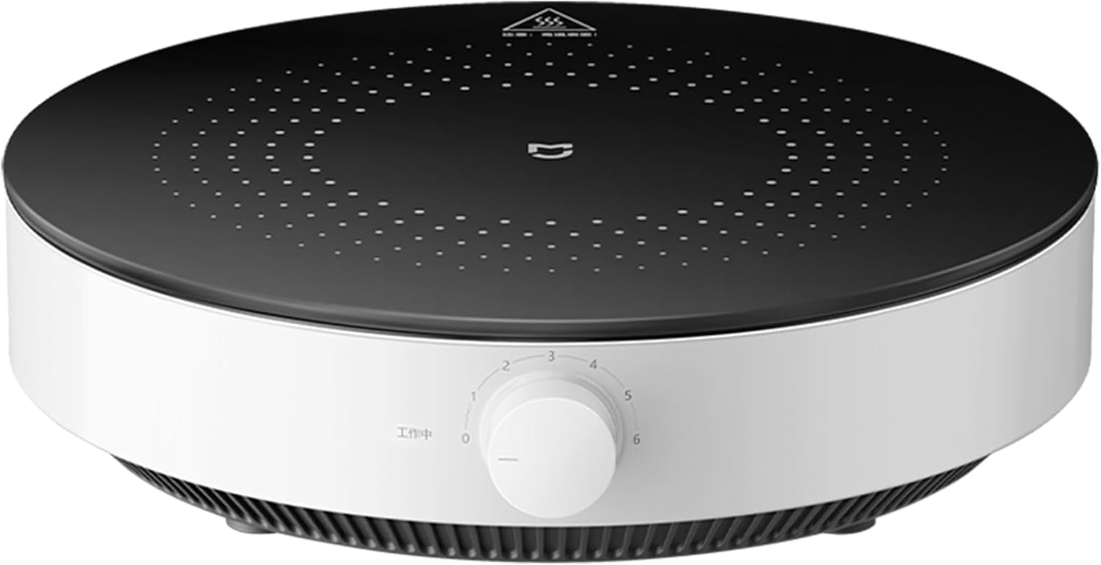 New XIAO MI MIJIA Induction Cooktop N1, 2100W Knob Electric Induction Cooker Hot Plate, 6-Gear Fire Adjustment Countertop Burner, Double-Layered Thicker Coils, 8 Safety Protection (AU Adapter) image number 4
