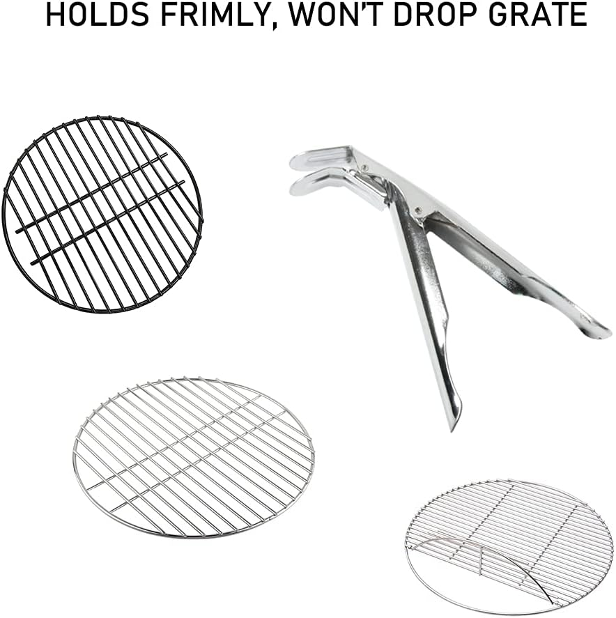 Grid Gripper, Grill Gripper, BBQ Universal Grate Lifter, Grill Grid Lifter, Hot Plate Tongs, Cooking Gripper, BBQ Accessories, Grill Accessories, Grill Gripper image number 2