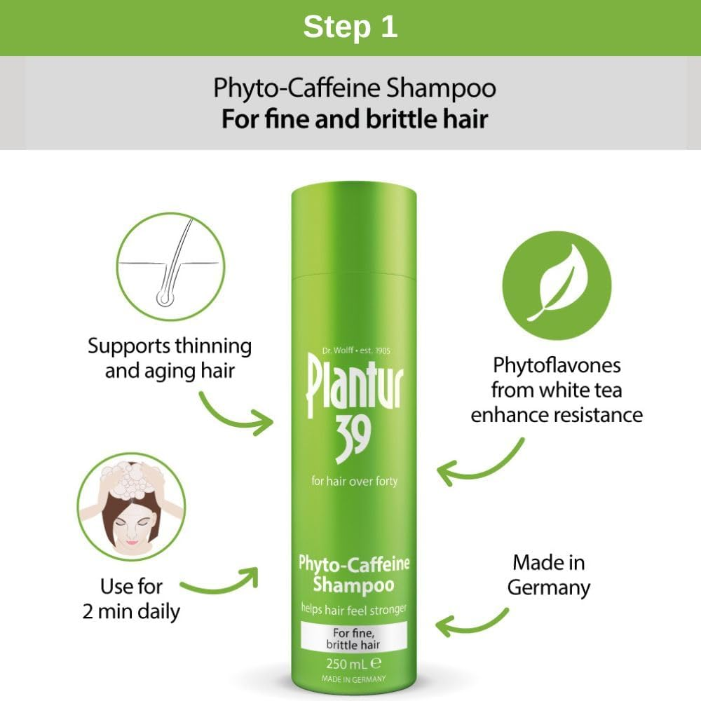Plantur 39 Starter Pack - Shampoo + Conditioner Bundle for Fine and Brittle Hair image number 5