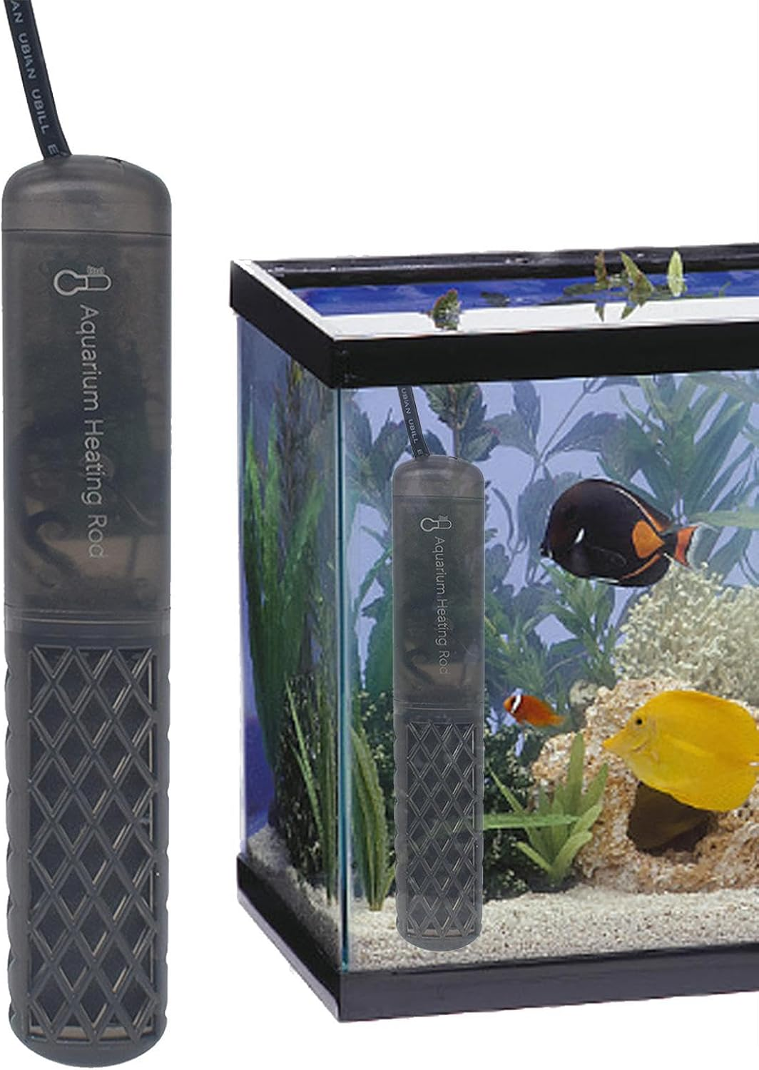 Aquarium Heater - Temperature Control Immersion Water Fish Heater - Aquarium Accessories for Fresh And, Suitable for All Tanks