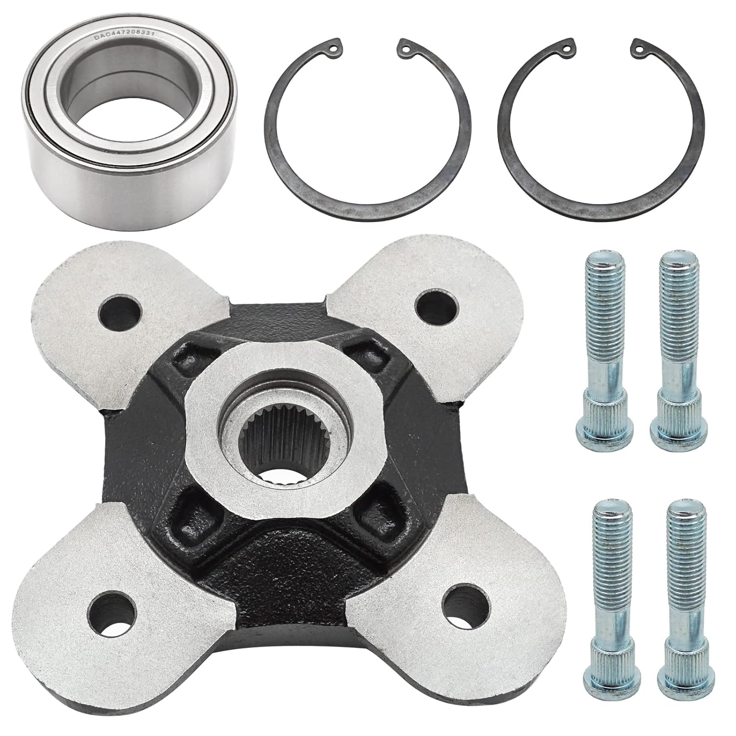 Front/Rear Wheel Hub Bearing Kit for Polaris RZR XP 1000 RZR Turbo RZR RS1 2014-Up, OEM# 5139265-067 5141353-067 7519792 3514822 image number 3
