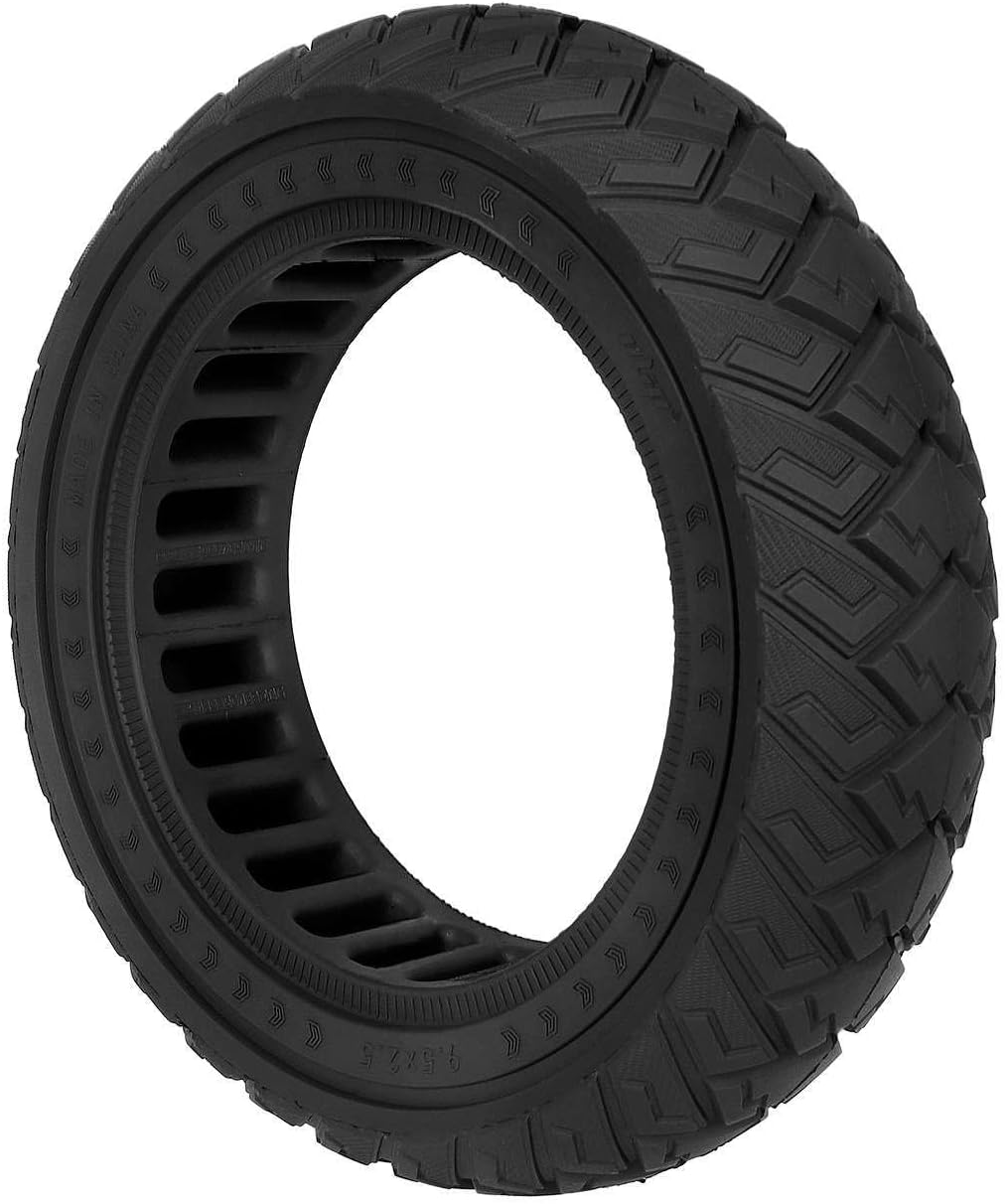 TREFAN 9.5 Inch Off-Road Solid Tyres for Electric Scooter NIU Kqi3 Sports/Pro/Max 9.5 X 2.50 Non-Slip Replacement Wheels (Pack of 1) image number 3