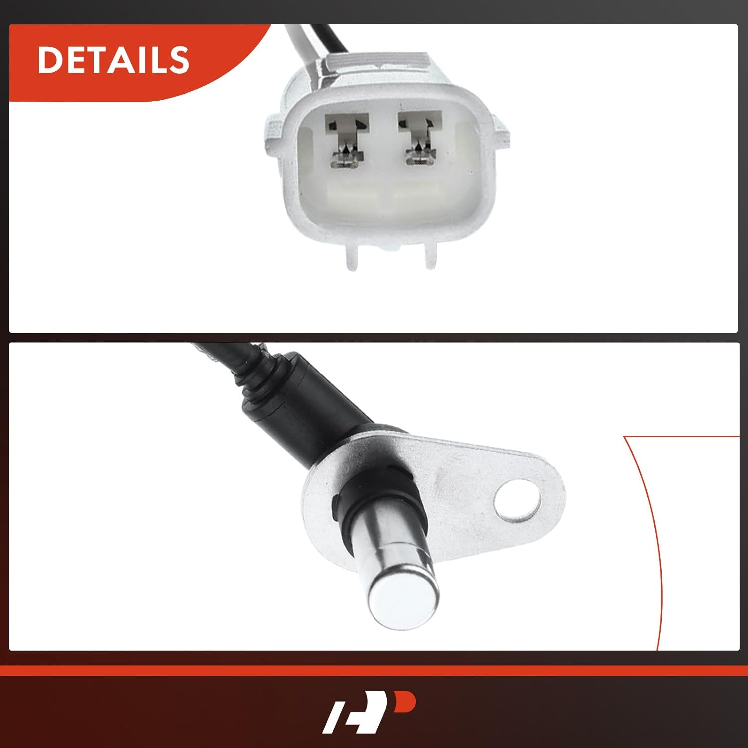 A-Premium ABS Wheel Speed Sensor Compatible with Mazda Models - CX-7 2007-2012, CX-9 2009-2010, Sport Utility - Front Left Driver Side, Replace# EG23-43-73X, EG234373X image number 6