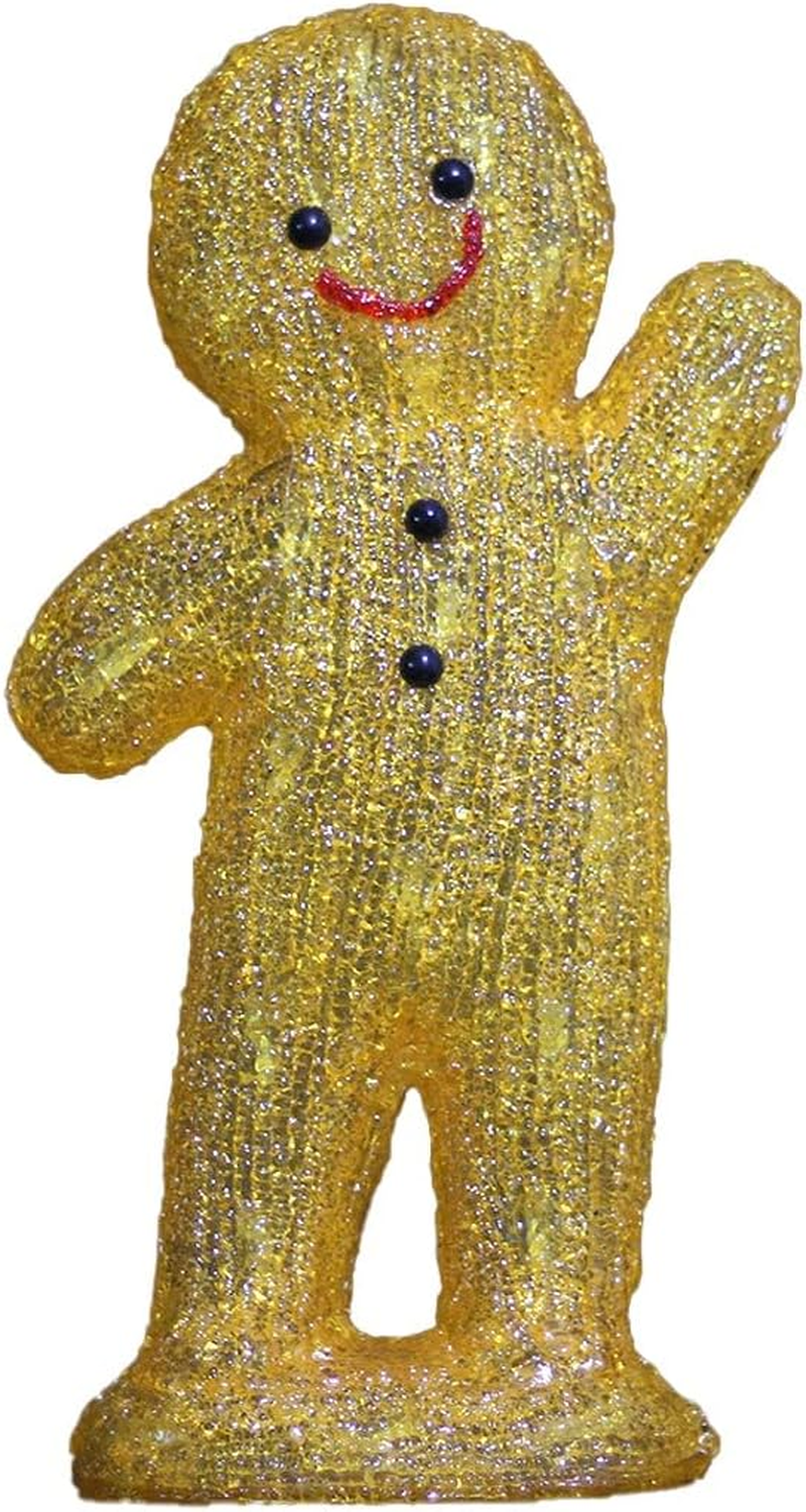 Acrylic Gingerbread Man - H40Cm image number 2