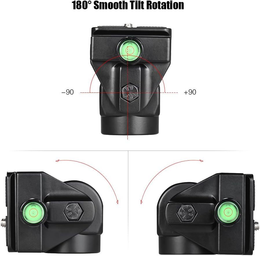 M-12 Monopod Tilt Head Panoramic Head Telephoto Bird Watching with Quick Release Plate image number 6