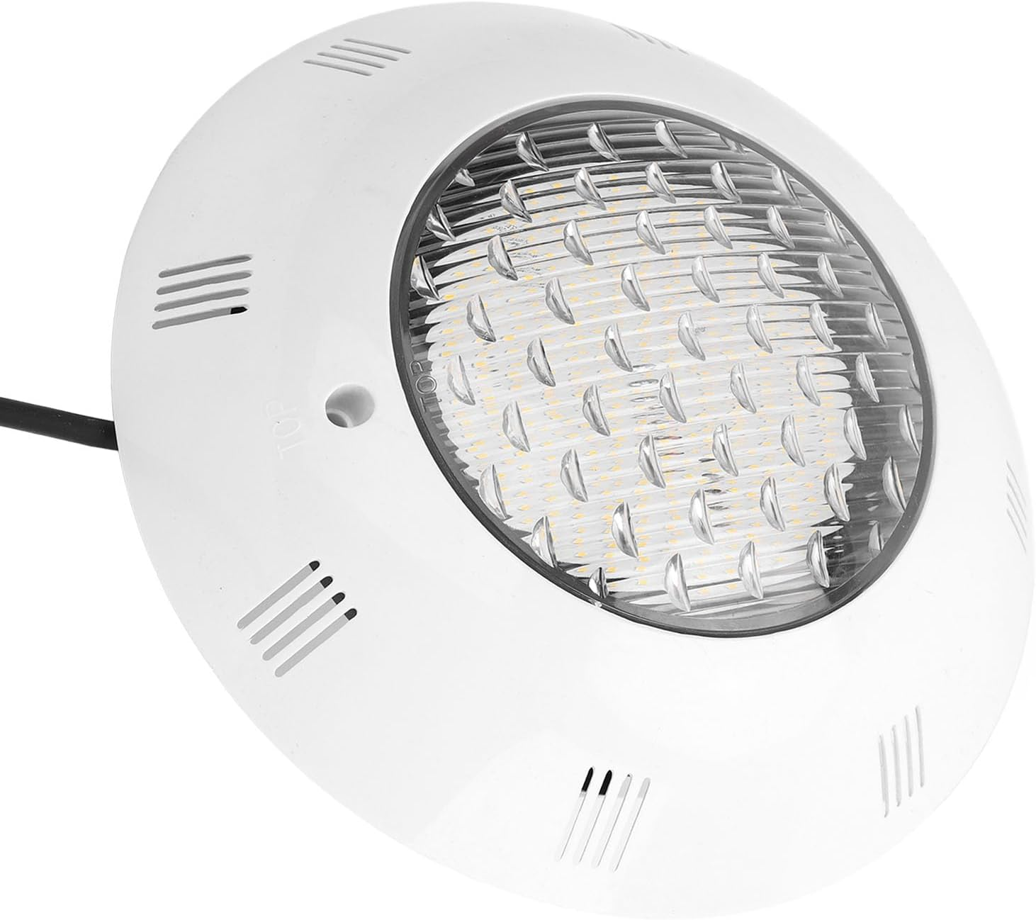 Cryfokt Underwater Pool Lights IP68 Waterproof High Brightness Lighting for Swimming Pool Landscape 12V Supply (Pure White 12W)