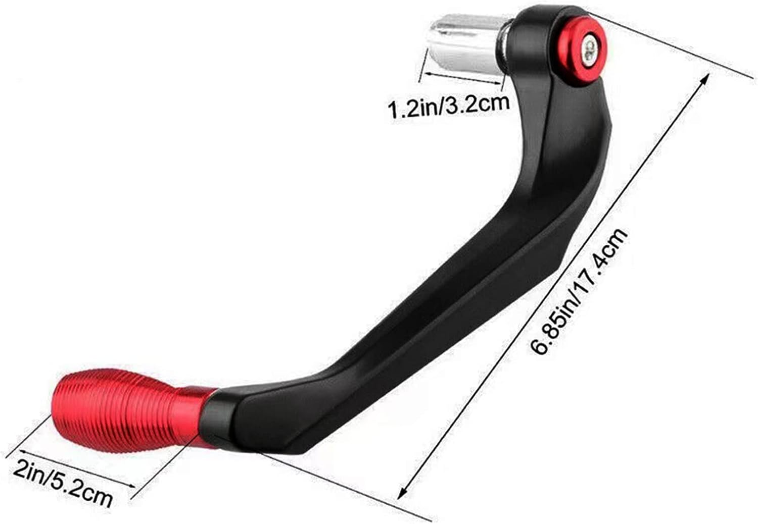 Universal Motorcycle Handlebar Brake Clutch Lever Hand Guard Protector ABS Replacement for Yamaha R3 R25 YZF RI YZF R6