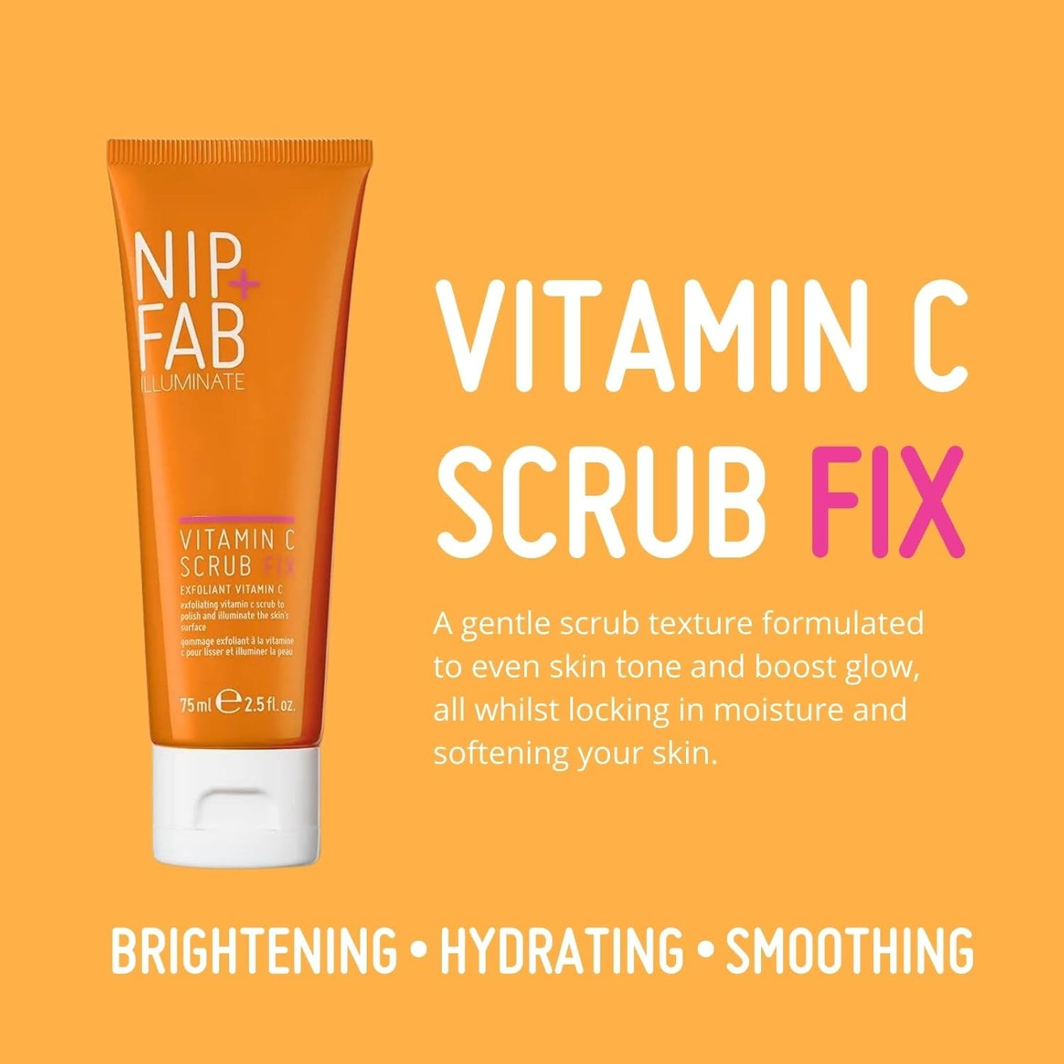 Nip+Fab Vitamin C Fix Scrub, 75Ml image number 2