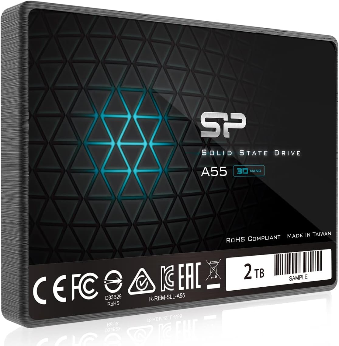 Silicon Power Ace A55 2TB SATA SSD, up to 500Mb/S, 3D NAND with SLC Cache, 2.5 Inch SATA III 6Gb/S Internal Solid State Drive for Desktop Laptop PC Computer image number 5