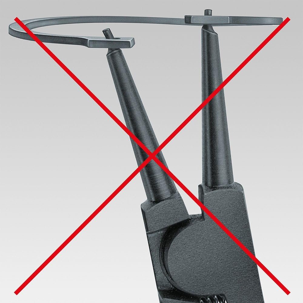 Knipex 49 11 A3 Precision Circlip Pliers for External Circlips 40-100Mm image number 4