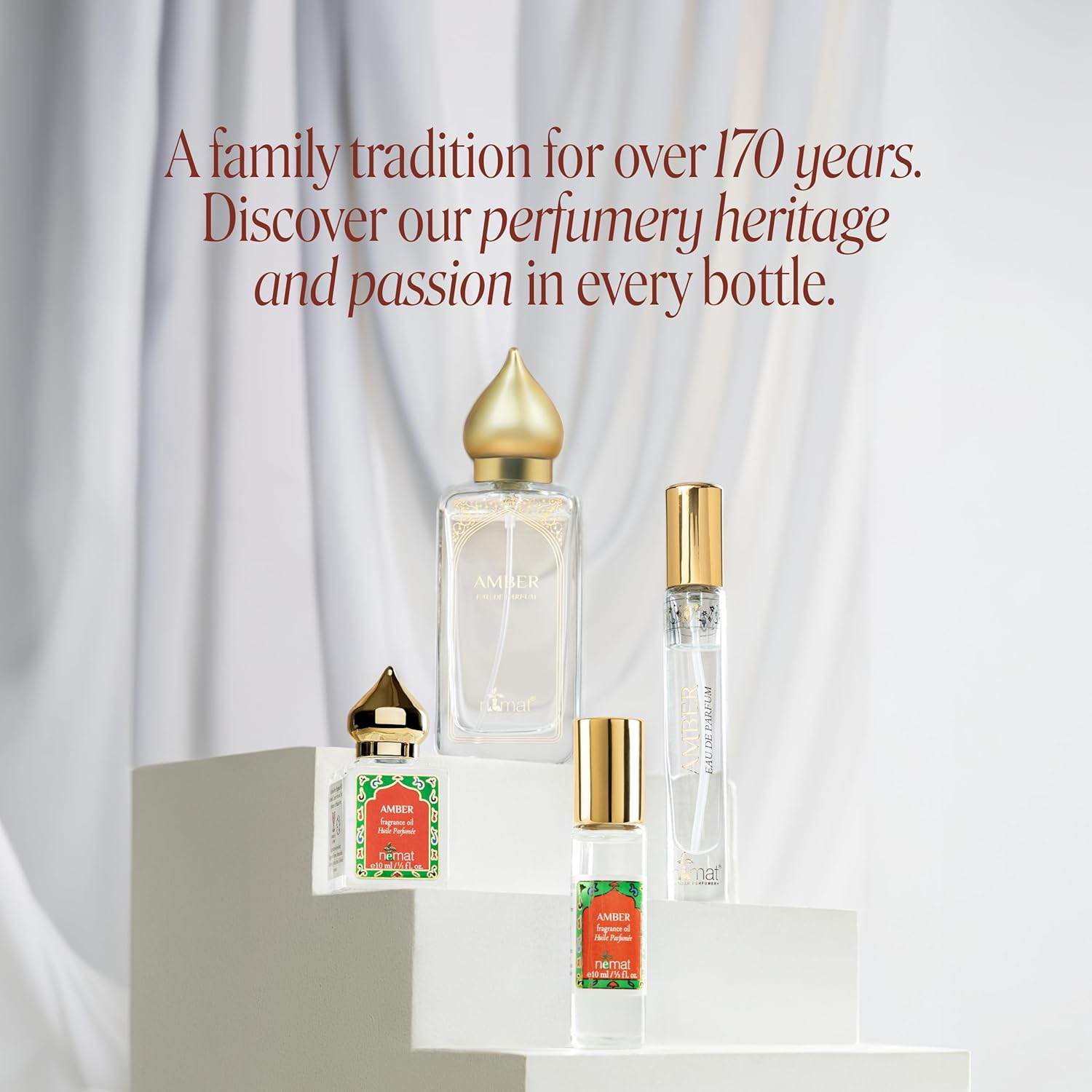 Amber Perfume Oil Roll-On &ndash; Long Lasting Alcohol Free Amber Oil Perfume for Women and Men, Essential Oil Based Fragrance, Clean Vegan Body Oil Roll On, 10 Ml / 0.33 Fl Oz image number 4