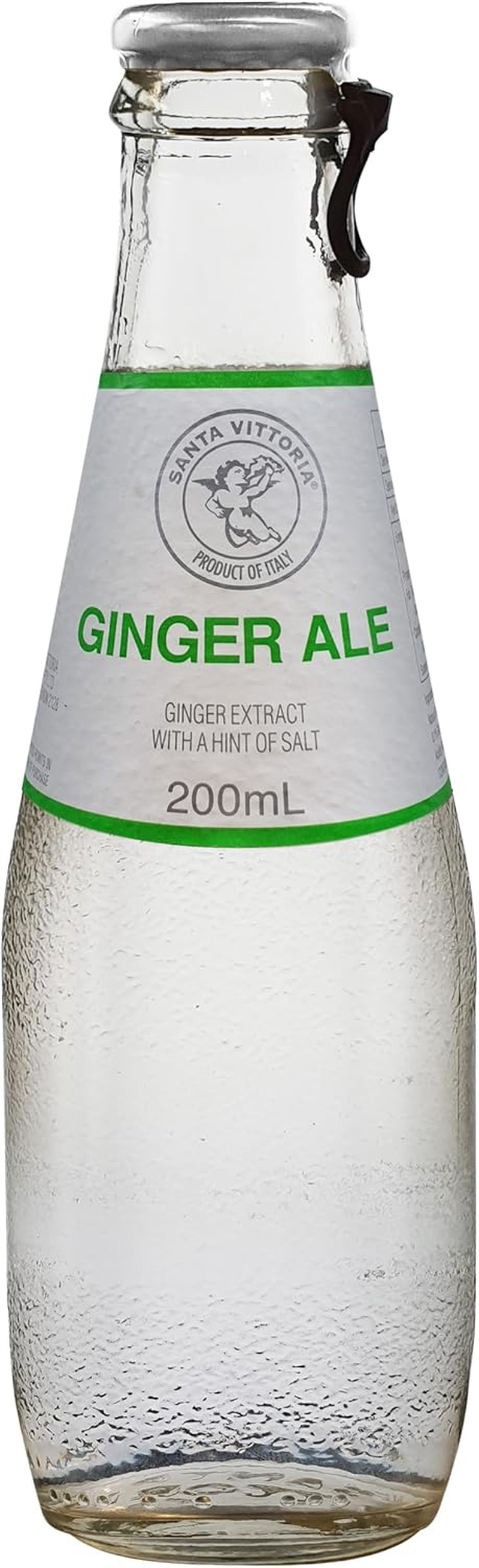 Santa Vittoria Italian Ginger Ale, 24 X 200Ml. Premium Alcoholic Mixer for Spirits. Bottled in Italy, Served in Leading Restaurants. image number 4