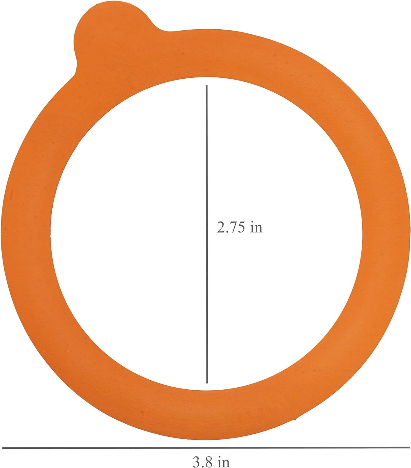 Kilner 159201 Replacement Rubber Seals for Jar, Set of 6, image number 1